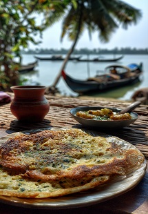 Dine on a lake at Veli 